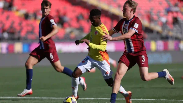 Así fue el partido entre Colombia y Noruega en el Mundial Sub-20: ¡Cerca de la clasificación!