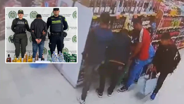 VIDEO | Joven pensó que podía robarse millonaria mercancía de licor, pero fue capturado en Bogotá VIDEO | Joven pensó que podía robarse millonaria mercancía de licor, pero fue capturado en Bogotá