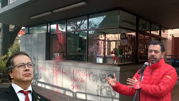 Galán le pide a Petro aclarar si está de acuerdo con el vandalismo tras destrozos durante manifestación propalestina