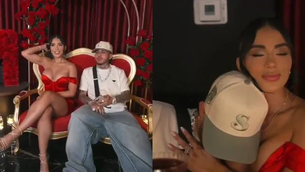 Westcol sorprendió a Karina García con romántico regalo y aclaró rumores sobre posible romance