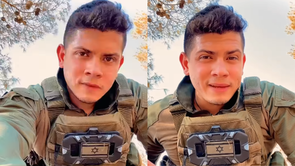 Soldado con insignia israelí le envió un mensaje a Gustavo Petro: “Prefiere hablar de problemas externos” Soldado con insignia israelí le envió un mensaje a Gustavo Petro: “Prefiere hablar de problemas externos”