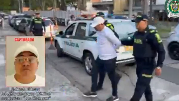 Capturan en Medellín a alias Fede, sucesor de ‘Fito’ y cabecilla de ‘Los Choneros’
