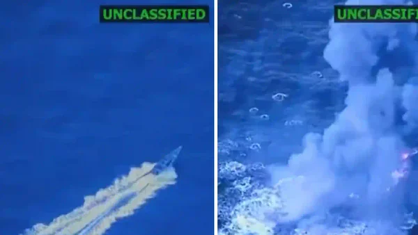 EE. UU. bombardeó otra lancha, al parecer, venezolana, dejando cuatro muertos