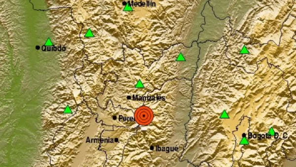 ¡Alerta en Colombia! Nuevo temblor se registró en la tarde del domingo 5 de octubre