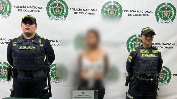 Mujer fue capturada tras morder a patrullera durante un operativo en Bosa