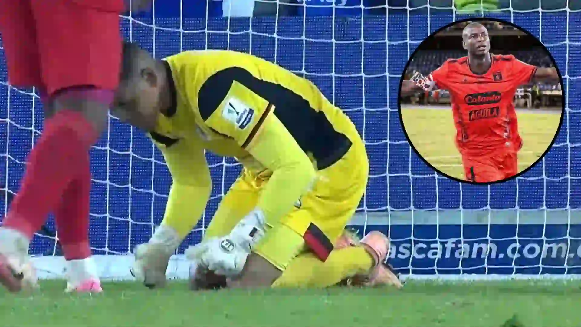 Adrián Ramos sobre error de Joel Graterol vs. Millonarios