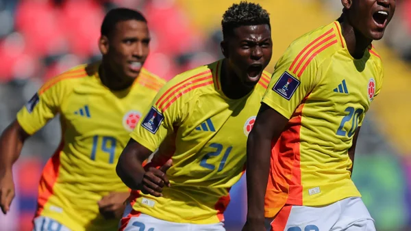 ¡Qué golazo, Neyser Villarreal! La Selección Colombia le está ganando 2-1 a Sudáfrica en el Mundial Sub-20