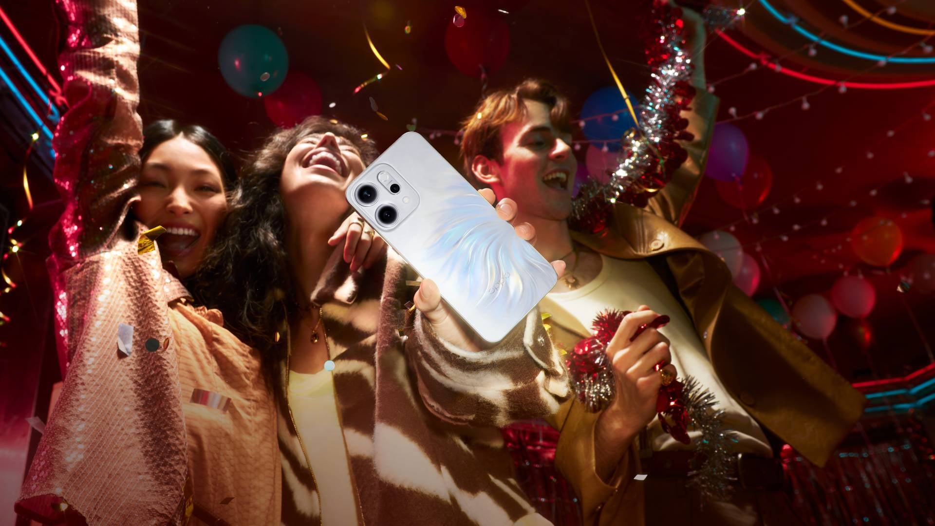 La fiesta tecnológica de OPPO: llega el Reno14, el “AI party bestie”