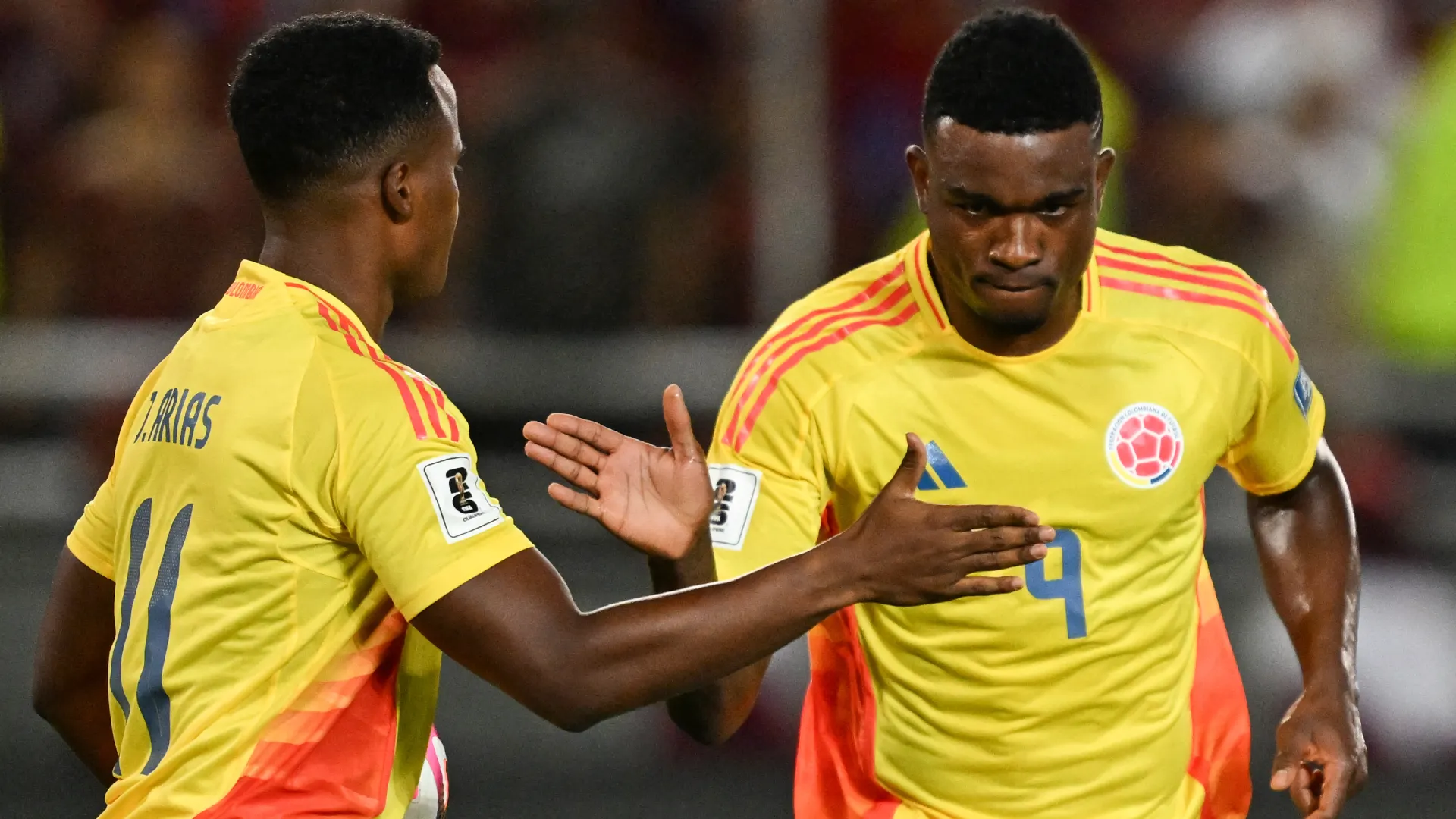 Jhon Arias y Jhon Córdoba