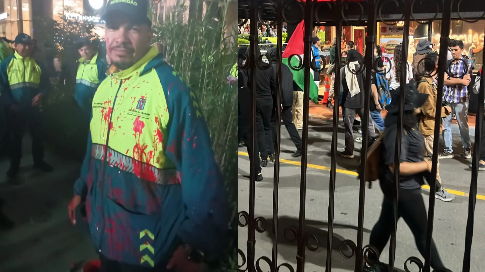 Protestas en Medellín