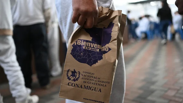 Guatemala recibió un primer vuelo de Estados Unidos con deportados de otro país