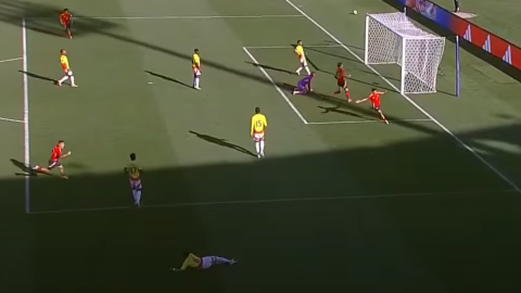 Gol España vs. Colombia