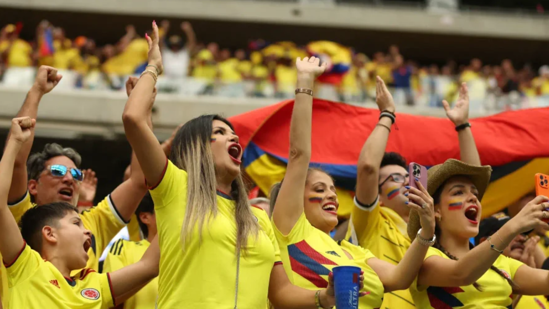 Himno de Colombia vs. México en Texas amistoso Mundial 2026