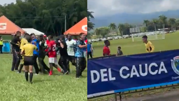 Jugadores y técnicos del América de Cali agredieron a un árbitro en importante torneo juvenil Jugadores y técnicos del América de Cali agredieron a un árbitro en importante torneo juvenil