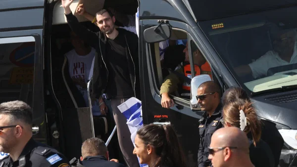 Así fue el encuentro entre Elkana Bohbot y su esposa, tras su liberación