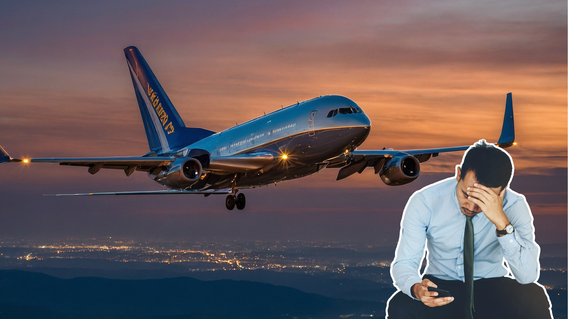 Aerolínea EE.UU. quiebre