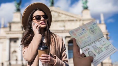 Países europeos donde no volverán a sellar el pasaporte