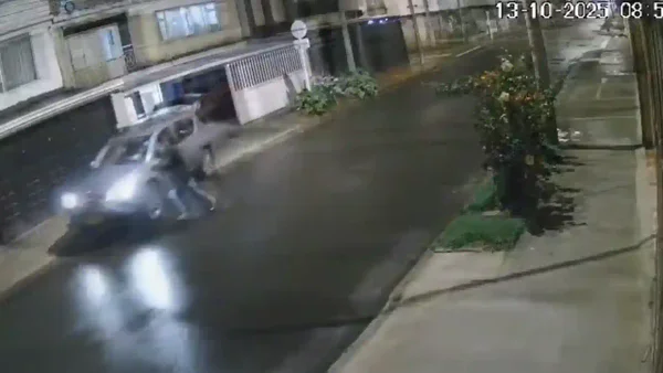 Ladrones abandonaron a niño que encontraron al interior de un vehículo que robaron en Bogotá