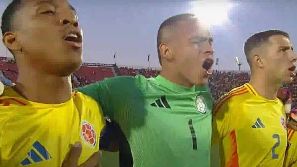 ¡Qué orgullo! Así sonó el himno de Colombia antes del partido ante Argentina en el Mundial Sub-20 ¡Qué orgullo! Así sonó el himno de Colombia antes del partido ante Argentina en el Mundial Sub-20