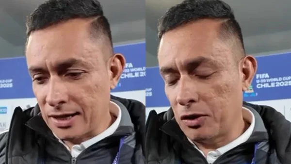 DT de Colombia no pudo contener las lágrimas tras eliminación del Mundial sub-20