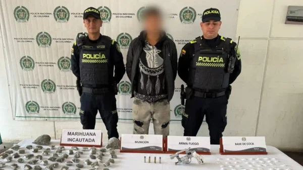 VIDEO | Así atraparon a un joven vendedor de drogas en Bogotá: captura se vio desde el aire