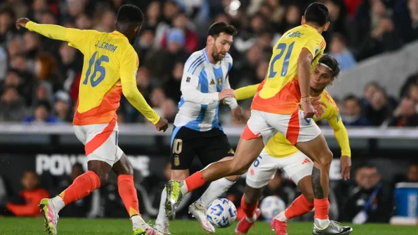 Así festejó Lionel Messi la clasificación de Argentina frente a Colombia en el Mundial sub-20
