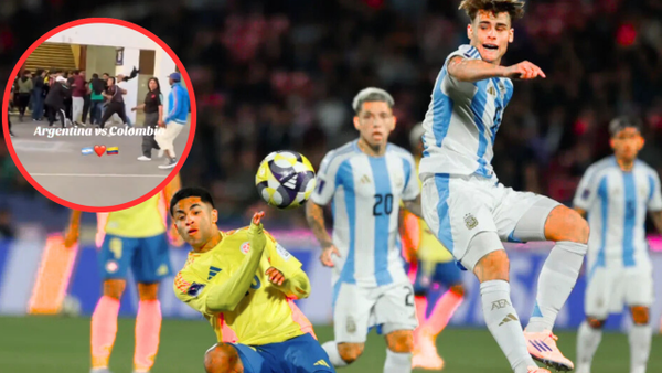 Pelea con cuchillo entre hinchas colombianos previo a la semifinal contra Argentina en Mundial Sub-20 Pelea con cuchillo entre hinchas colombianos previo a la semifinal contra Argentina en Mundial Sub-20