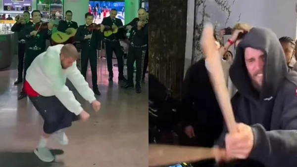 Justin Bieber sorprende a sus fanáticos al aparecer junto a Fuerza Regida en Los Ángeles