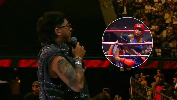 Westcol explotó en vivo contra Yina Calderón tras huir del ring frente a Andrea Valdiri Westcol explotó en vivo contra Yina Calderón tras huir del ring frente a Andrea Valdiri