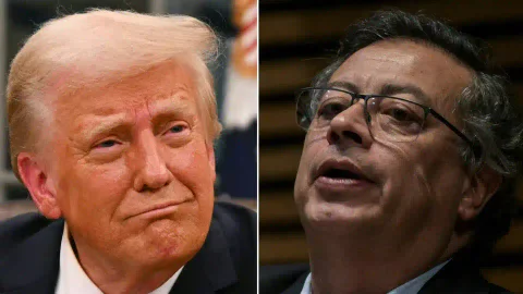 “Será el siguiente”: la delicada advertencia de Donald Trump al presidente Gustavo Petro