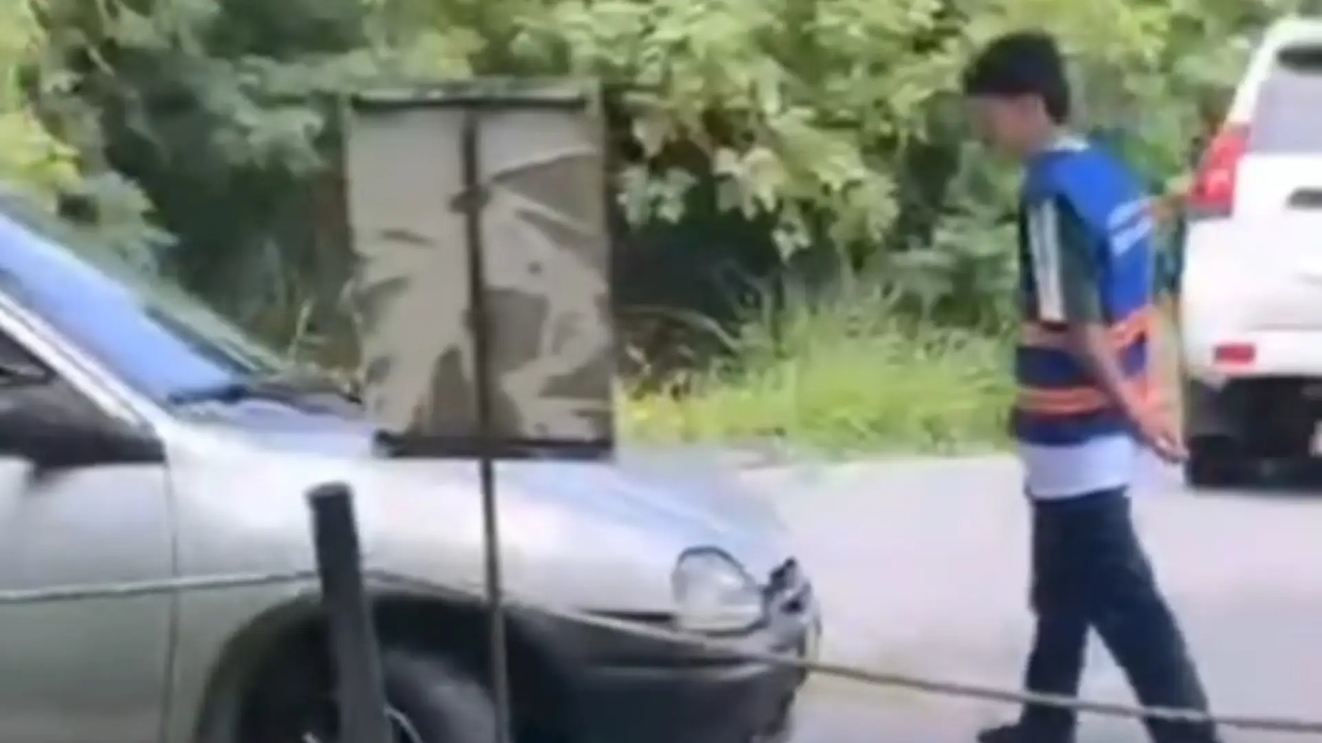 Transportadora golpeó a un estudiante