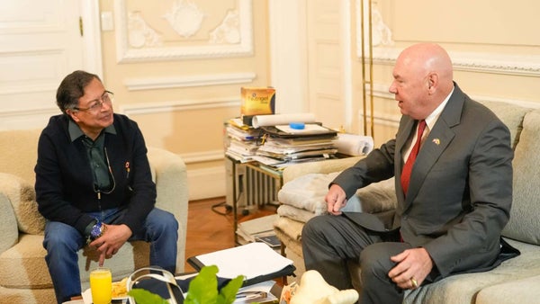 Presidente Petro se reúne con encargado de negocios de EE. UU. en medio de tensiones Presidente Petro se reúne con encargado de negocios de EE. UU. en medio de tensiones