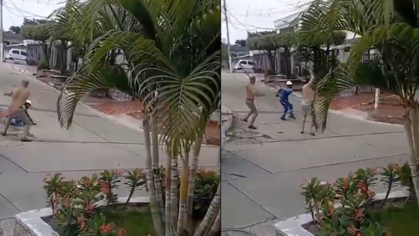 Brutal ataque a trabajador que fue a cortar la luz: lo golpearon con palos en Barranquilla