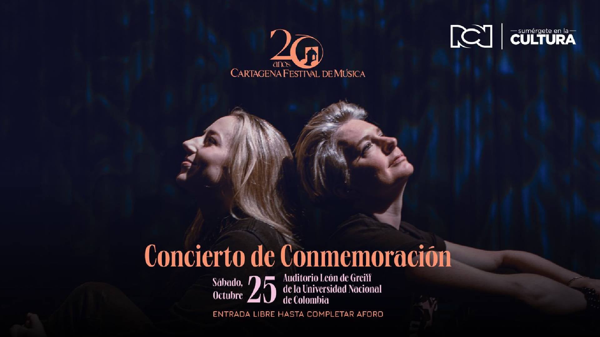 El Cartagena Festival de Música inicia la celebración de sus 20 años con un concierto especial en Bogotá