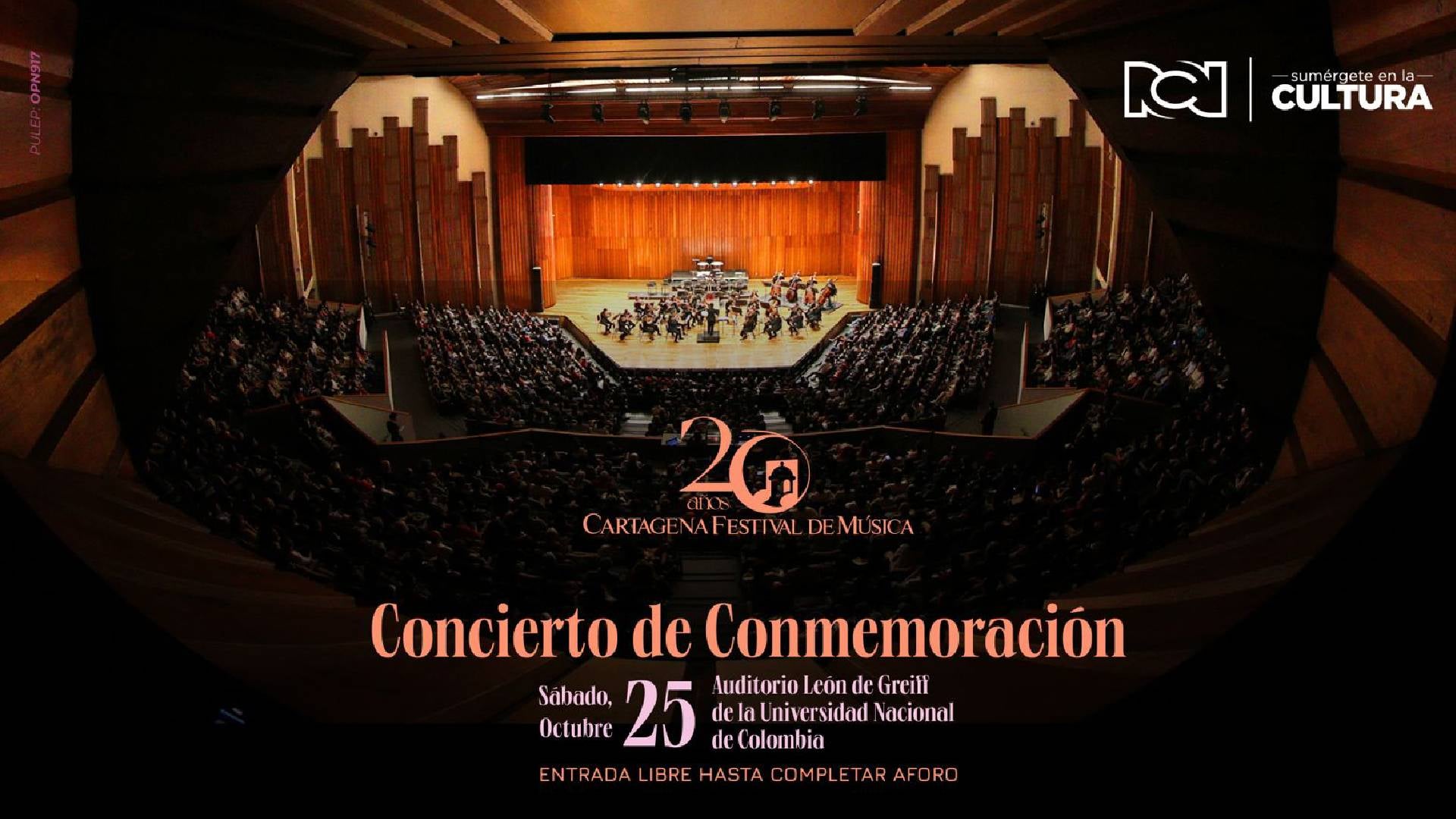 El Cartagena Festival de Música inicia la celebración de sus 20 años con un concierto especial en Bogotá