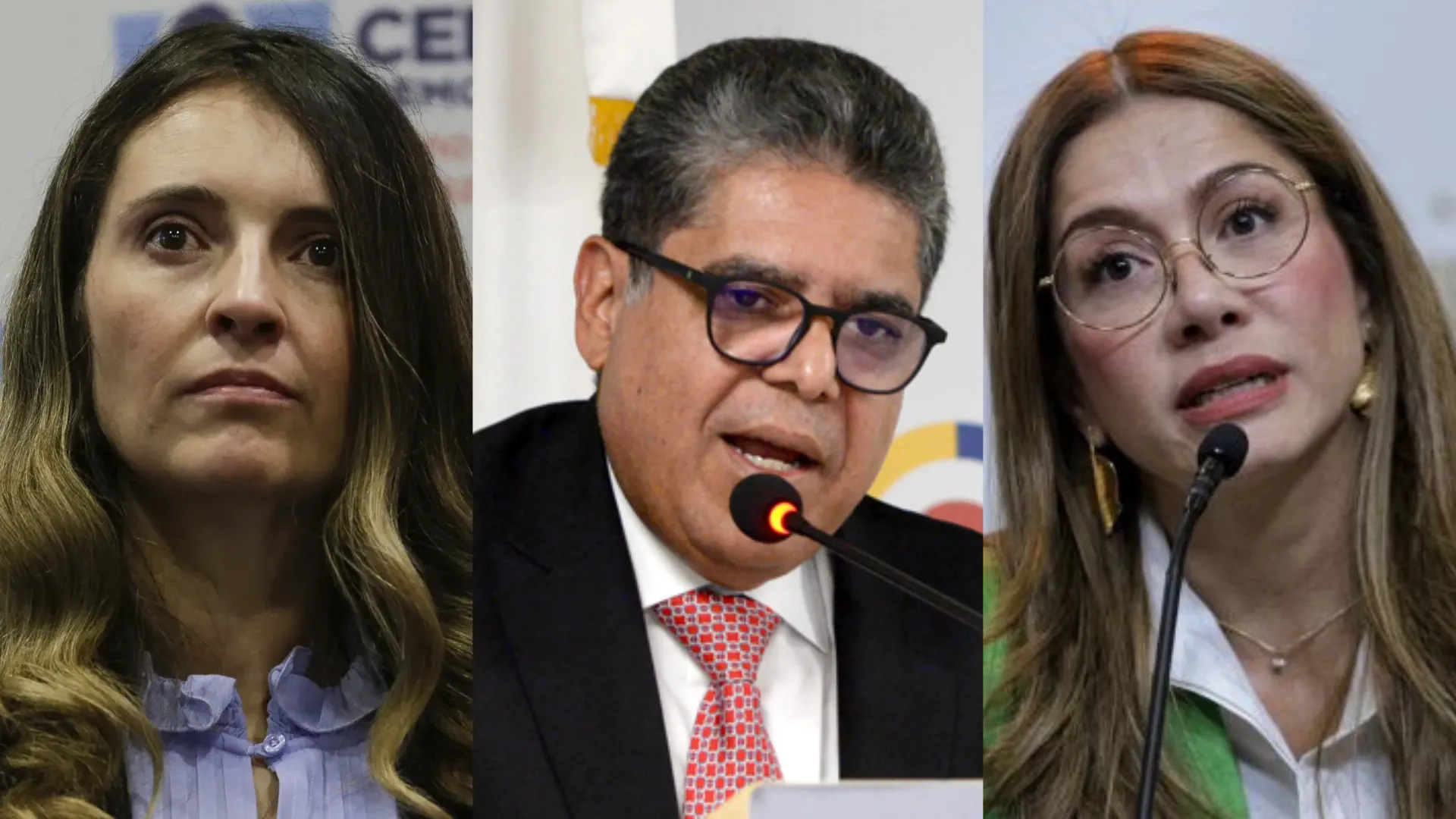 Foto: montaje realizado con imágenes de RCN, la contraloría y AFP