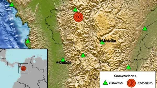 Atento: ¡Tembló múltiples veces en Colombia hoy 23 de octubre de 2025! Descubra en qué zonas