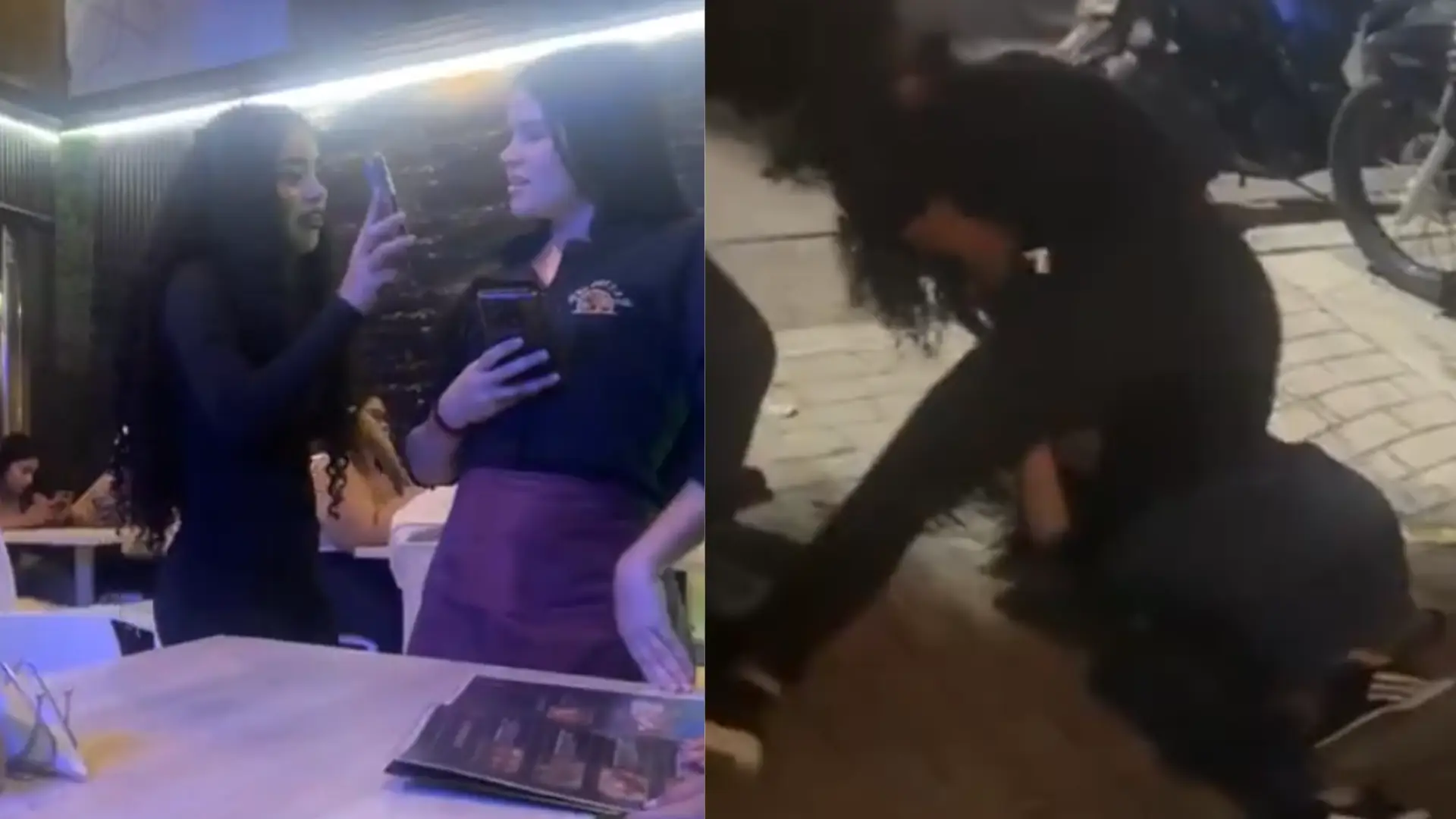 Mesera es agredida por clienta