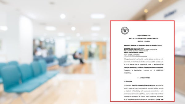 Exministro Jaime Arias: "Decreto 858 era la destrucción parcial del sistema de salud" Exministro Jaime Arias: "Decreto 858 era la destrucción parcial del sistema de salud"