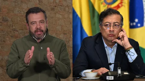 Foto: montaje realizado con imágenes de la AFP y @CarlosFGalan / X