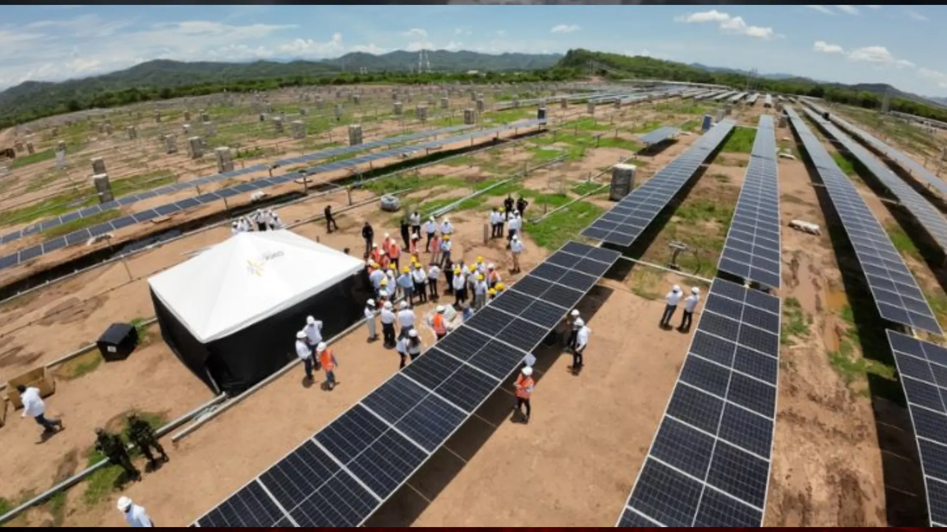 Parque solar puerta de oro