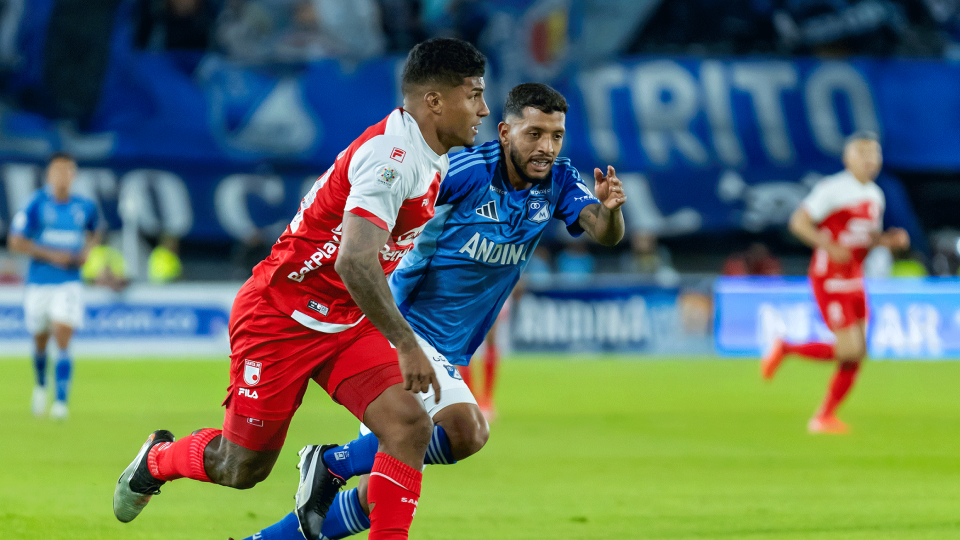Santa Fe 0-1 Millonarios por Liga Betplay: reviva los mejores momentos ...
