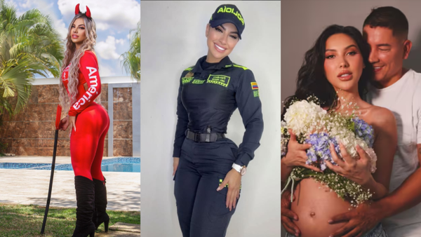 Ella es Alexa Narváez, la patrullera que reveló chats con el ex de Aida Victoria Merlano