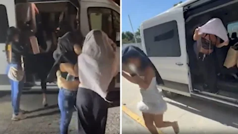 Colombianas rescatadas en México