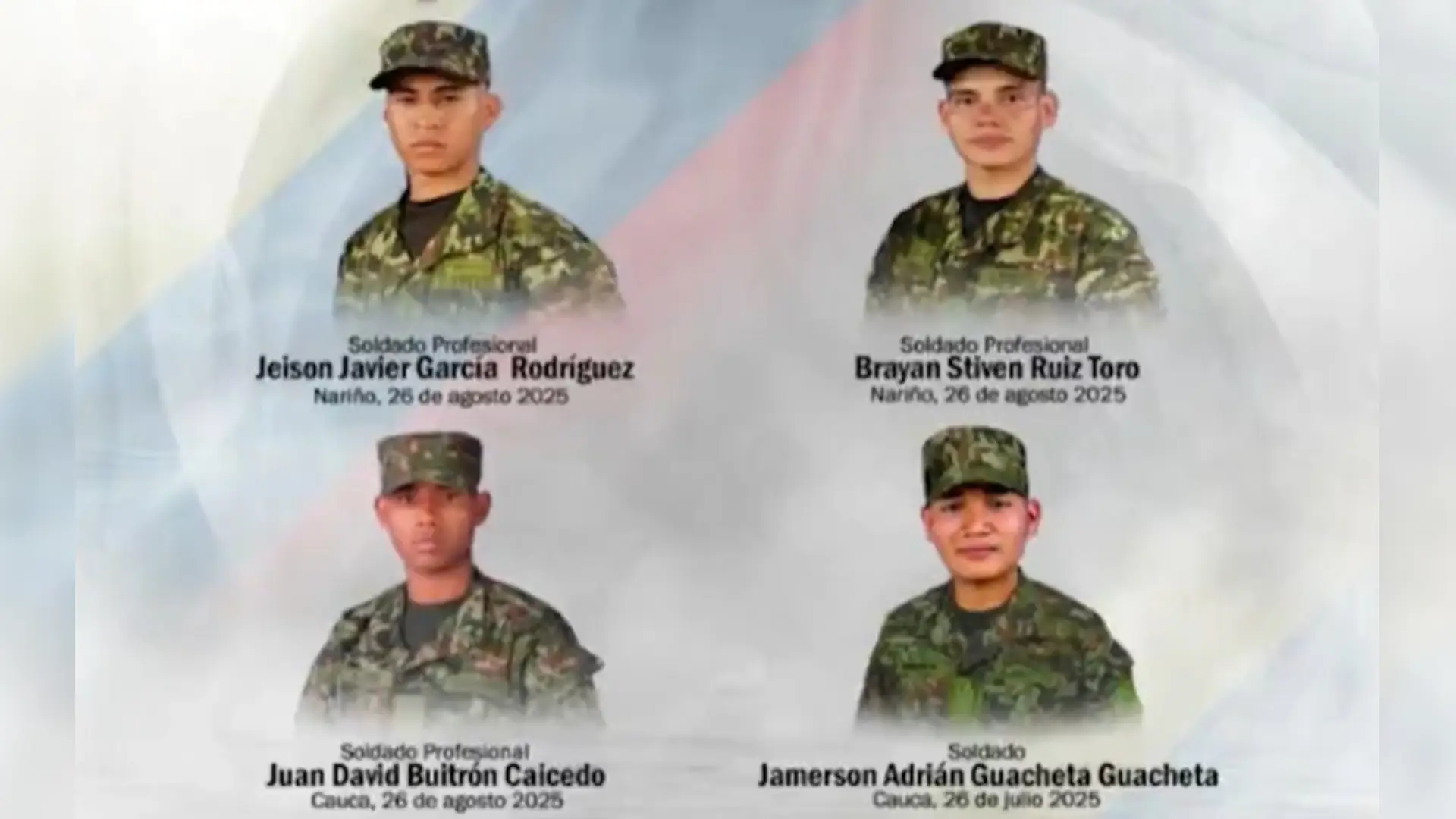 Familias secuestrados