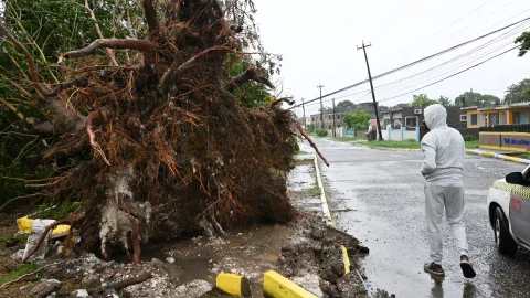 Huracán Melissa en Jamaica.