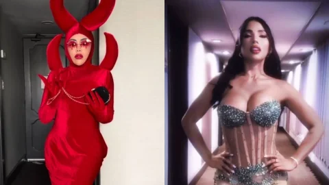 Yina Calderón y Karina García