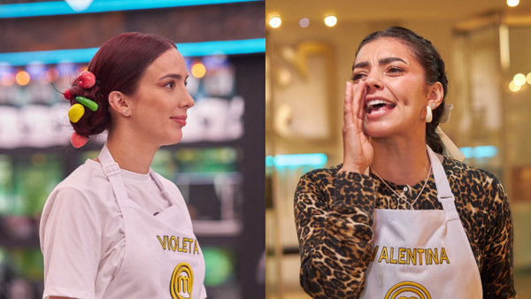 “La sacaría a ella”: Valentina y Violeta se enfrentan en MasterChef Celebrity “La sacaría a ella”: Valentina y Violeta se enfrentan en MasterChef Celebrity
