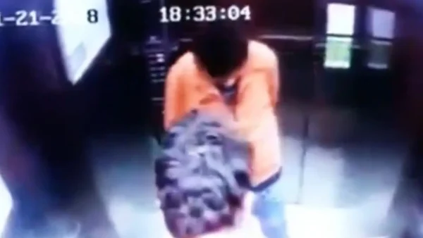 Revelan video de 2018: dueño de 'Samantha' ya había agredido a otra perrita en un ascensor