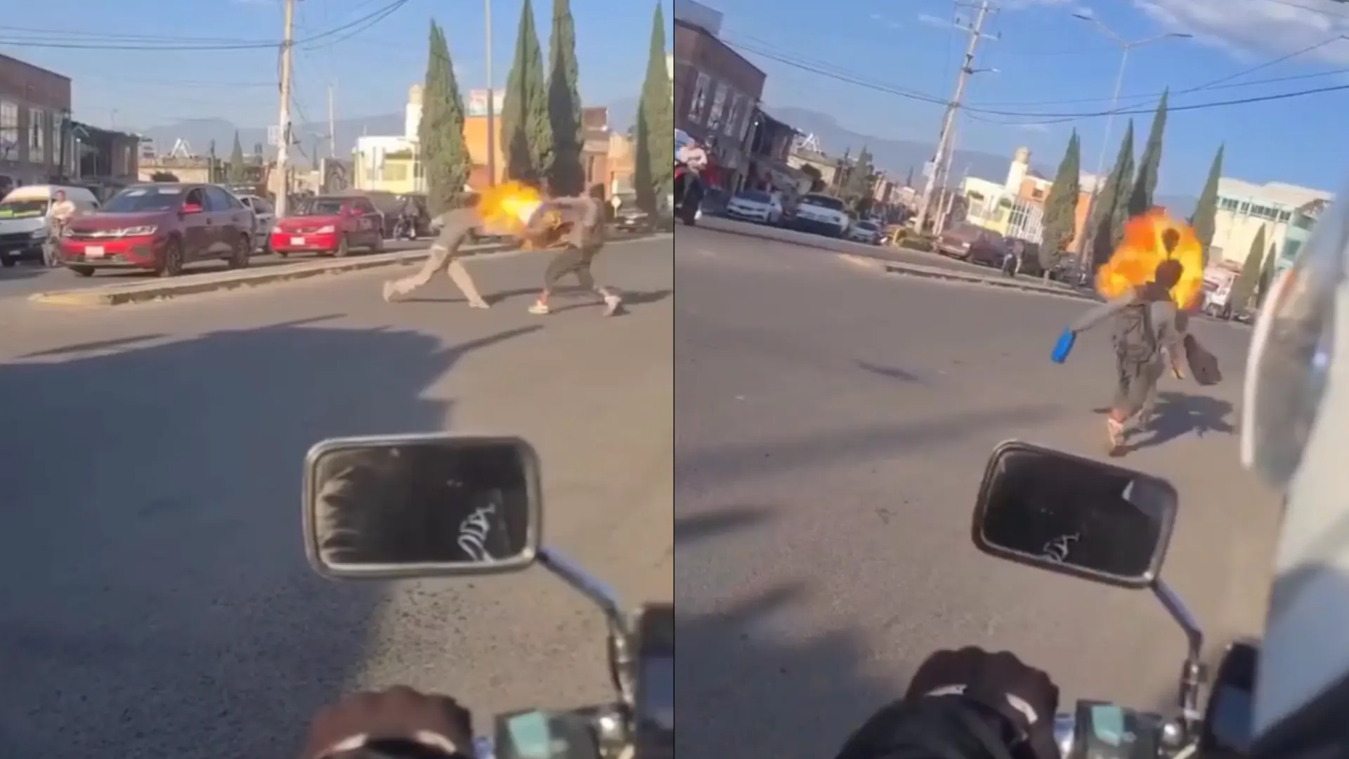 Tragafuegos vs limpiavidrios